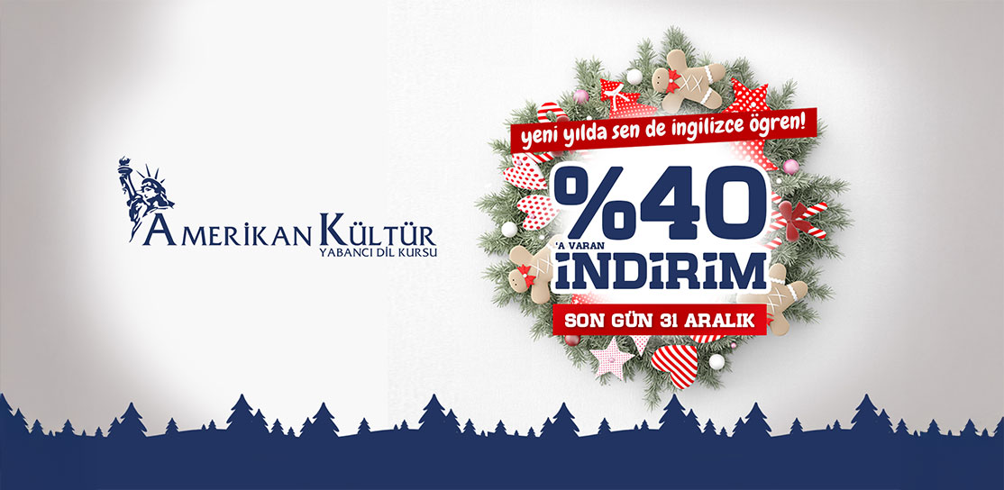 İzmir Seferihisar Amerikan Kültür Şubelerinde Yıl Sonu Kampanyası! %40'a Varan İndirim Başladı